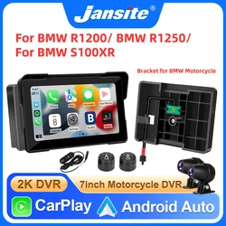 7-calowy bezprzewodowy CarPlay Android Auto przenośny motocykl DVR deska rozdzielcza ekran nawigacyjny specjalny dla BMW R1200GS R1250GS S1000XR