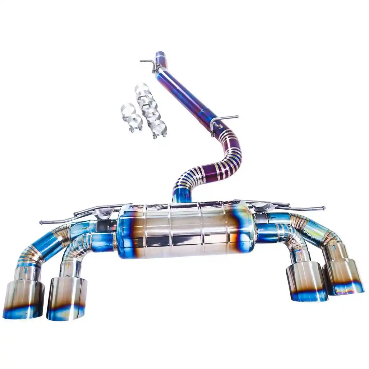 

Выхлоп GFC/подходит для Audi S3 2.0T 2.0T 2.0T Catback 2015-2019 годов, оригинальная титановая выхлопная система управления двигателем