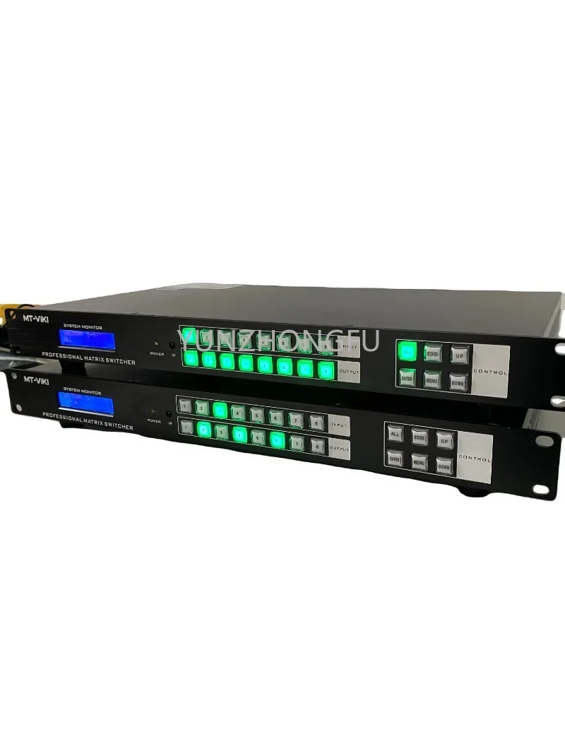 4K Video HDMI Matrix Switcher 8x8, MT-ViKI Audio Video Equipments ADI 8 in 8 Out HDMI Matrix