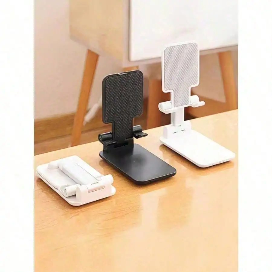 

Random Color 1 Pc Retractable And Foldable Desktop Mobile Phone Holder, Desktop Electronic Product Holder For Slouchy People
