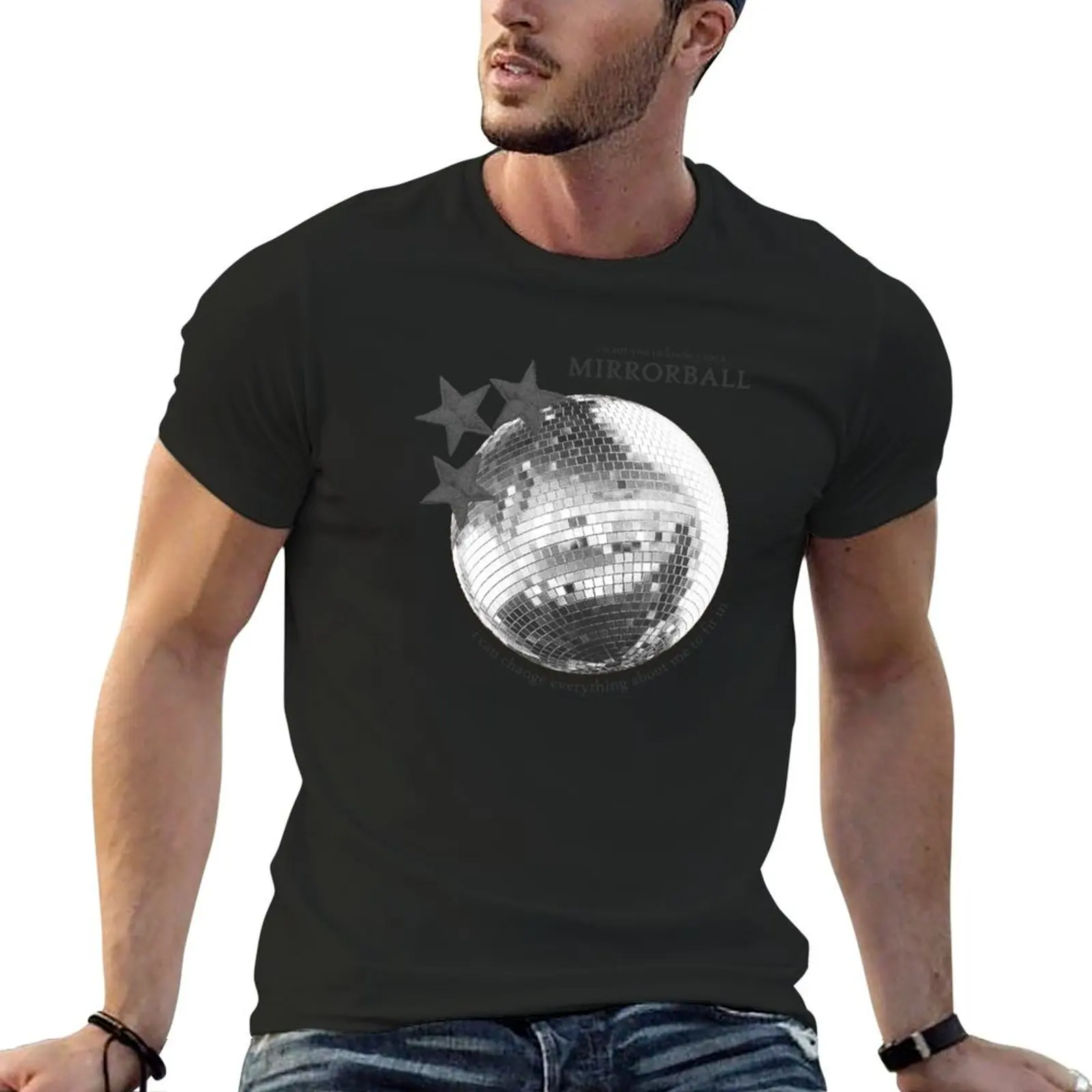 mirrorball T-Shirt graphic t shirts customs graphic tee shirt Blouse heavyweight t shirts for men