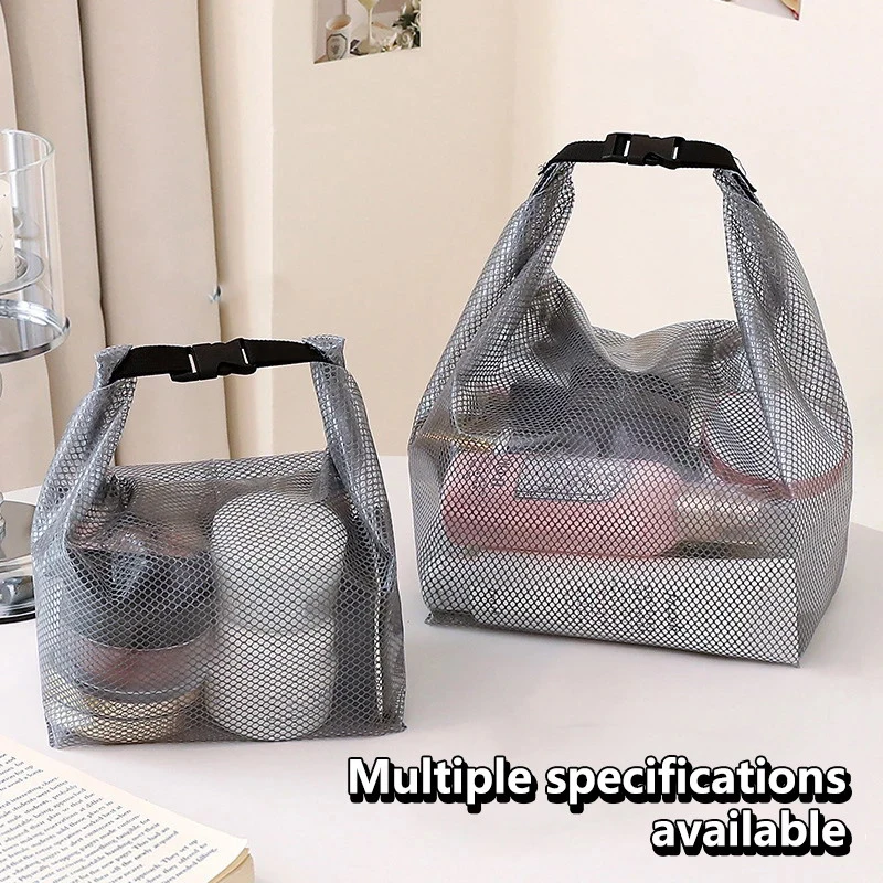 New Water-proof Cosmetics Bag Fashion Travel Large Capacity Toiletries Pouch Trendy Girl Wash Bag Portable Handbag