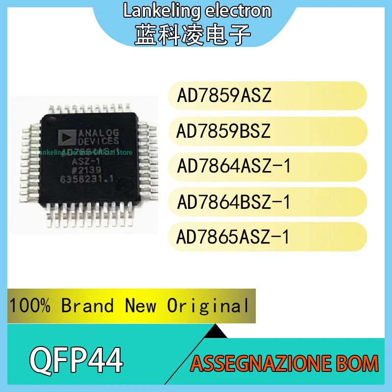 

AD7859ASZ AD7859BSZ AD7864ASZ-1 AD7864BSZ-1 AD7865ASZ-1 IC 100% Brand New Original chip QFP44