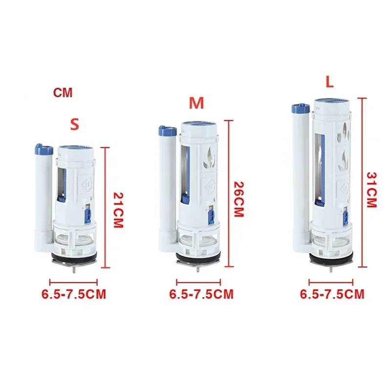 Universal Wc Füllen Ventil Ablass Ventil Einlass Ventil Auslass Ventil Pumpe Wasser Tank Armaturen Unterstützung Set WC Bad Zubehör