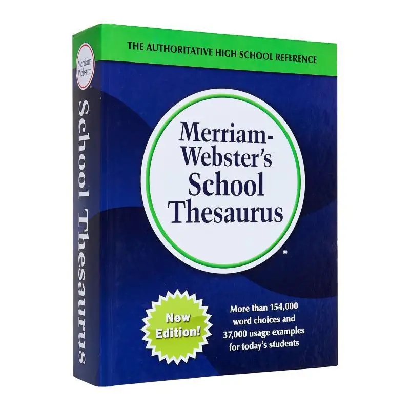 

MerriamWebsters School Thesaurus MerriamWebster MerriamWebster 9780877793656 Book