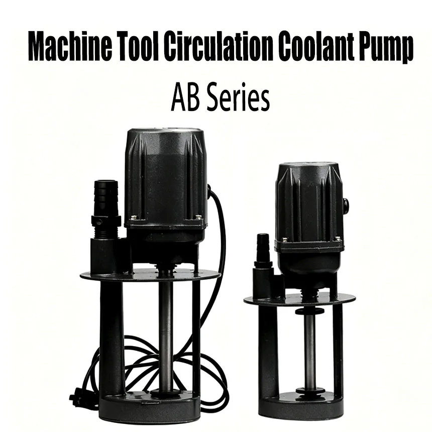 AB AOB 40W 90W 120W 250W 220V 380V Single Three Phase Vertical Water Oil Circulation Machine Tool Electric Cooling Coolant Pump
