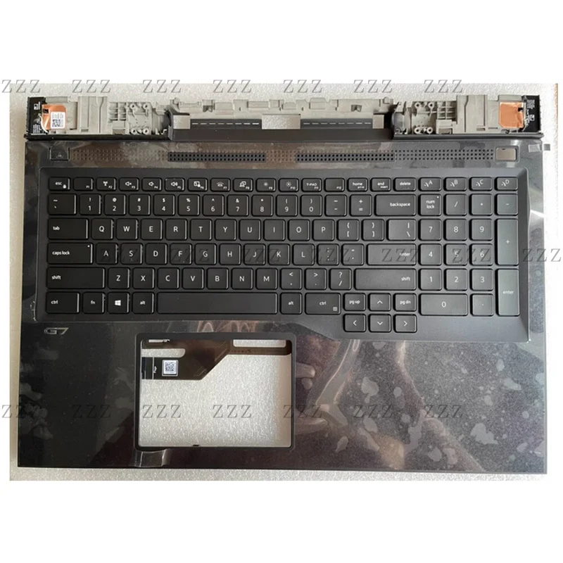 ZZ is suitable for Dell G7 7700 portable computer palm rest upper case with backlit keyboard 0RC7PR RC7PR