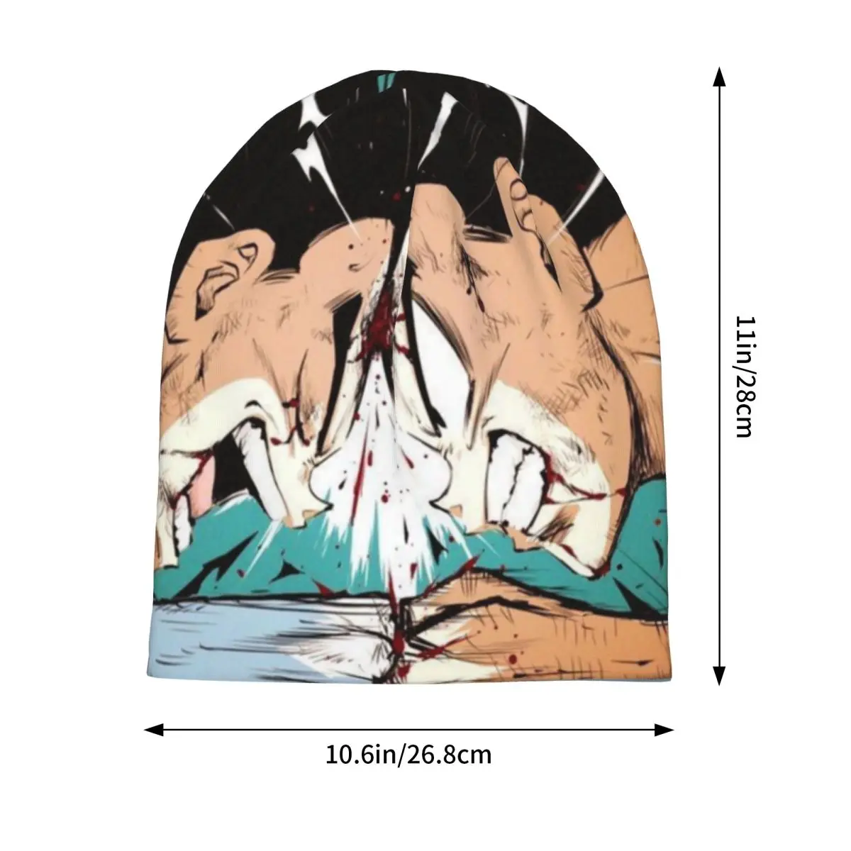 Dragon Ball Z Dragonball Anime Slouchy Knit Beanie Hat per uomo donna Autunno Inverno Cofano Cappello Accogliente caldo Skullies Caps