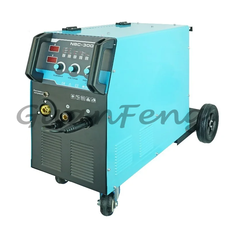 220V 250A MMA MIG 2 in 1 15kg Wire Feeder Welding Machine with Trolley for Industrial and Construction Use