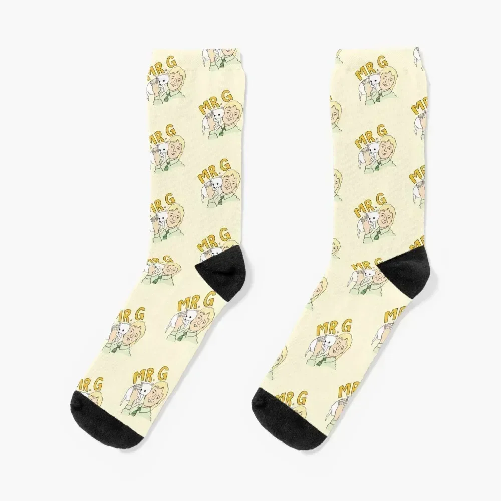 

mr g drawn really really well Socks Thermal man winter floral Children's snow Socks Man Women's