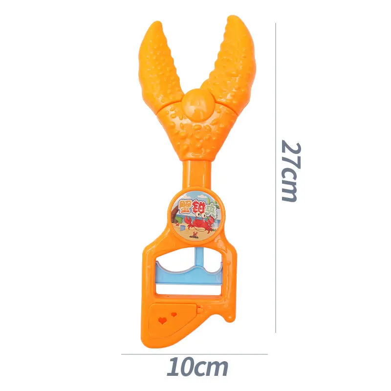 Pince à crabe amusante pour enfants, pince à crabe créative, jouet mécanique à main, farce, pince à crabe, Robot rétractable, jouet de ramassage