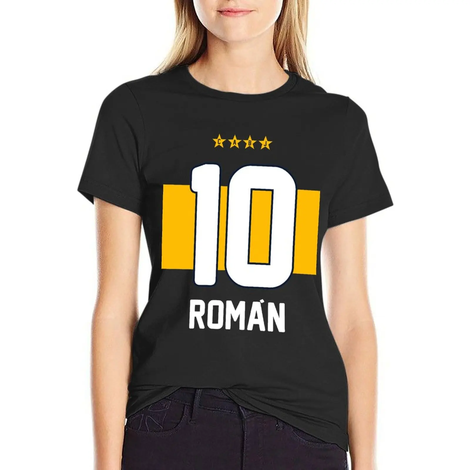 

Román 10 T-Shirt funny animal print shirt for girls Blouse graphics cotton t shirts Women