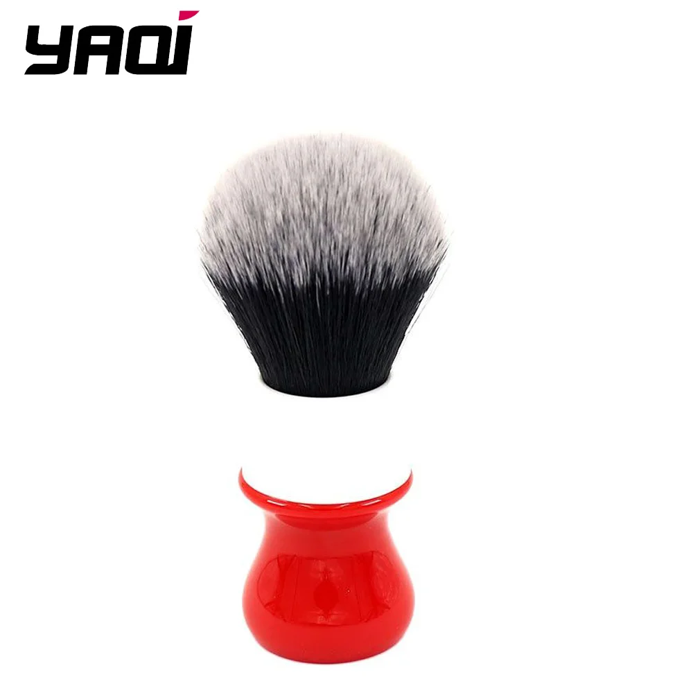 Yaqi 26mm Ferrari Rough Complex White Version mens Shaving Brush With Tuxedo Knot