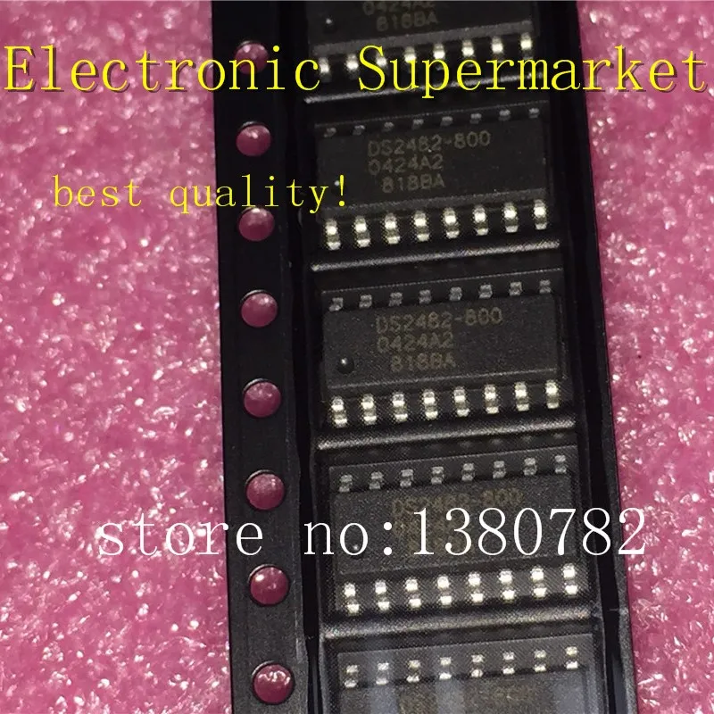 Free shipping 10pcs/lot DS2482-800 DS2482 SOP-16 IC Best quality IC In stock!