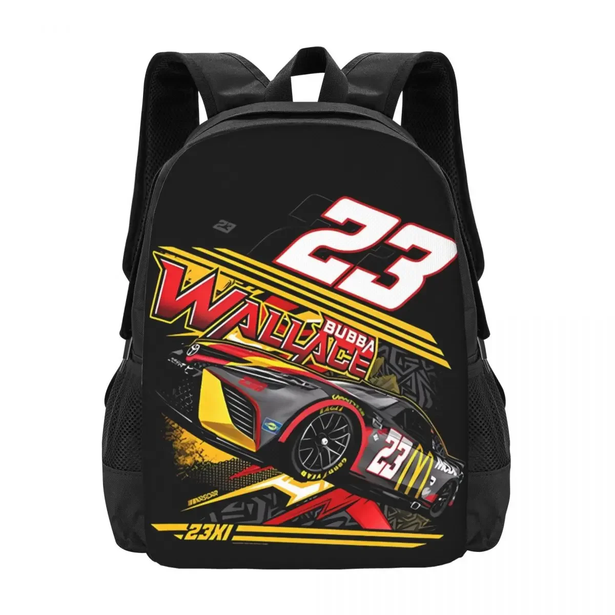 Bubba Wallace 23 Travel Laptop Backpack, Business College School Computer Bag Gift for Men & Women