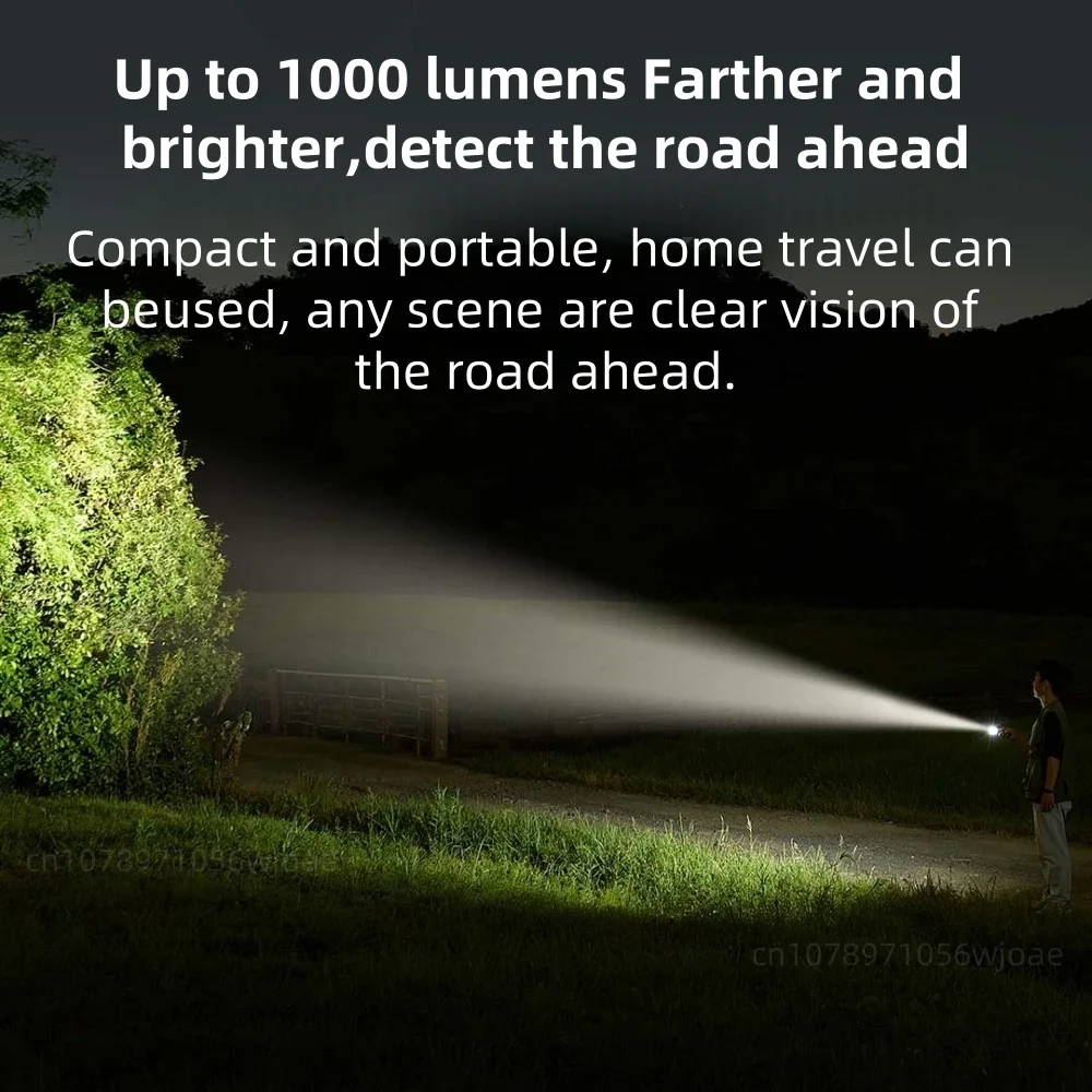 Xiaomi Mijia Multifunctional LED Flashlight Zoomable Ultra Bright Torch Window Breaker Safety Belt Cutter Car Emergency Light