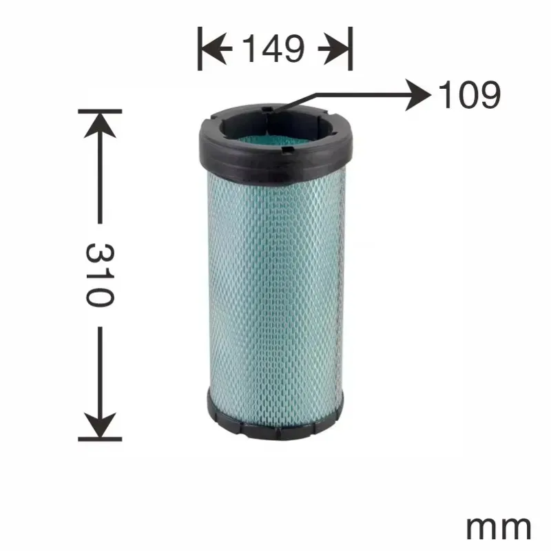 Air Filter 6I-2501 AF25125M P532501 Suitable for Excavators/forklifts/trucks/loaders/buses/other Machinery Fast Delivery