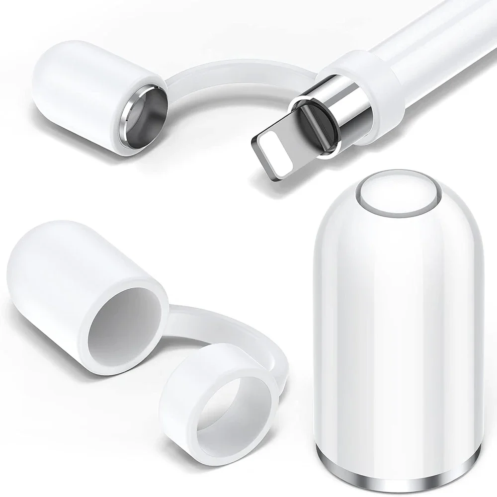 Replacement Pen Cap For iPad Pencil 1st Soft Silicone Protective Case Sleeve Anti Loss Caps Holder For iPencil Accessories