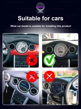 適用於BMWMINI COOPER S 2004-2006 R50 R52 R53的車載多媒體CarPlay安卓車載系統GPS導航立體聲收音機主機 8 最佳銷售 適用於迷你庫柏R50的安卓收音機 - №5