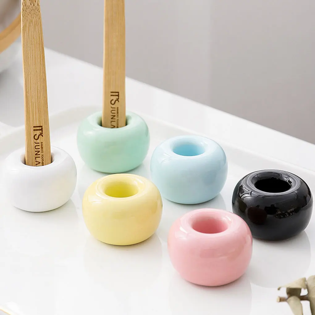 Colorfast Toothbrush Stand High-end Texture Anti-corrosion Tear-resistant Toothbrush Holder Portable