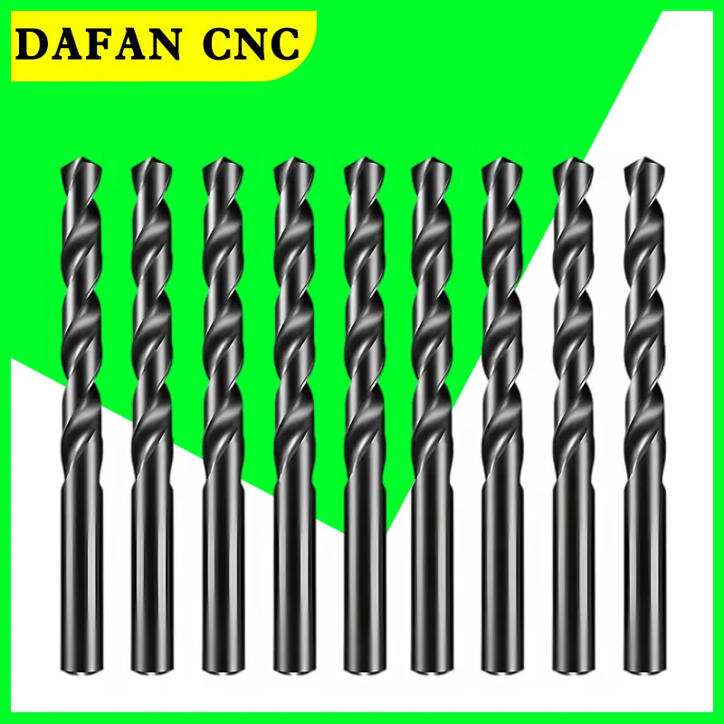 

HSS M2 Twist Drill Bit, Black Oxide Coated, 1-14mm, for Metal/Wood/PVC/Aluminum, Precision Drilling, High Speed & Hard Material