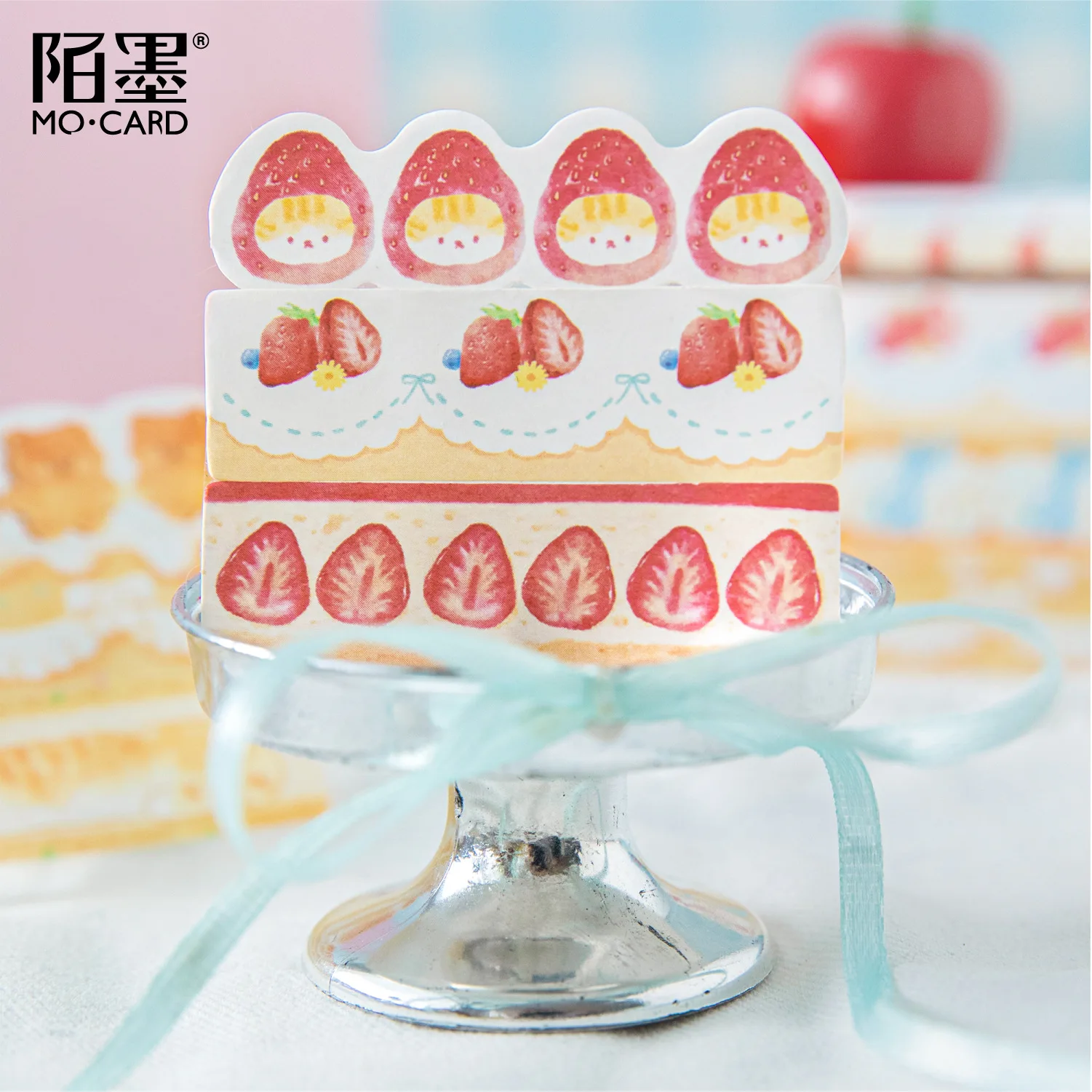 Special-shaped Index Sticky Notes, Dingding Cake Shop Series, Student Classification Key Mark Message Stickers Cute  Stationery