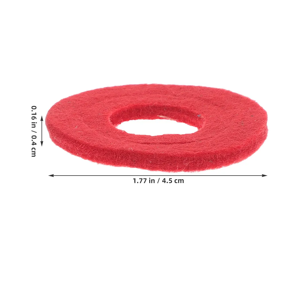 10Pcs Felt Battery Terminal Protectors Washers Pads Shock Absorption Car Accessories Automotive Battery Parts Car Accessories