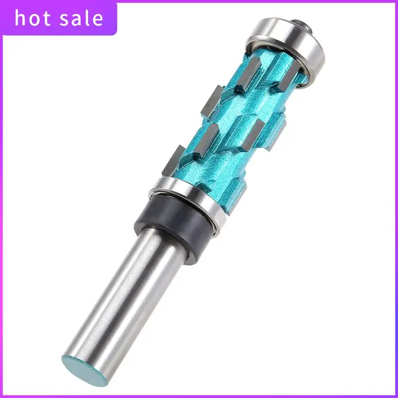 

COFA-Woodworking Double Bearing Spiral Trimming Knife End Mill Bit Face Wood Milling Cutter Carbide Router Bit