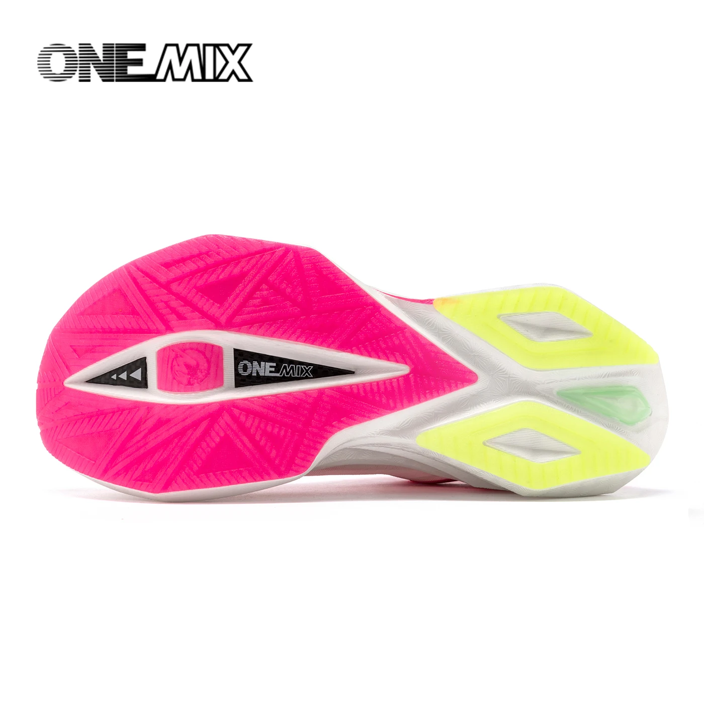 ONEMIX Professional Marathon Racing Running Training Shoes Men Full-length Shock Absorption Sports