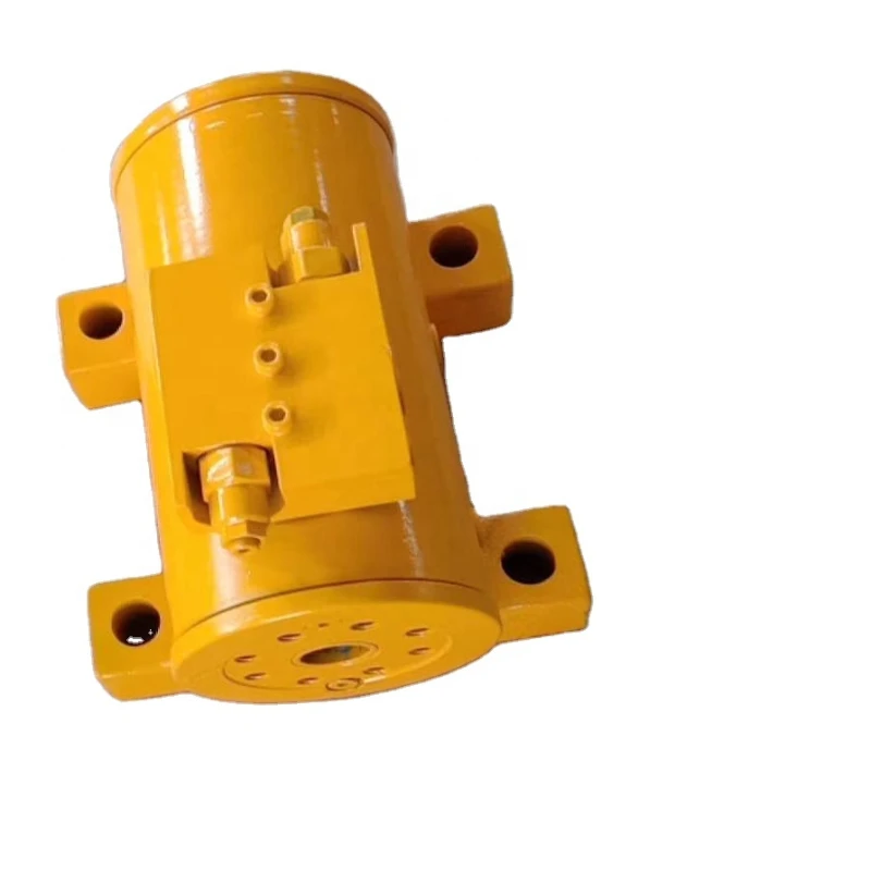 Rotating hydraulic cylinder/actuator with stroke control