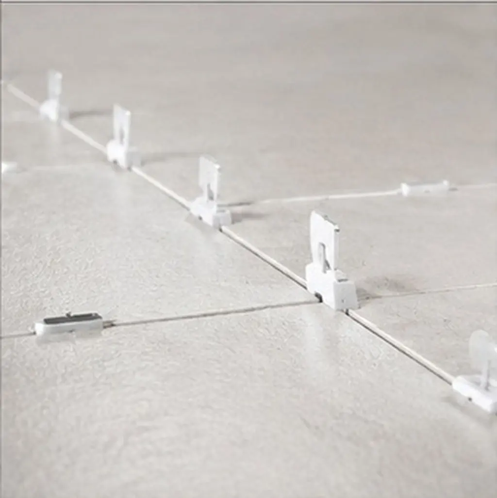 200Pcs Tile Leveler Steel Needle 0.9mm High Strength Replaceable Pin for Floor Wall Tiling Construction Leveling Spacers System
