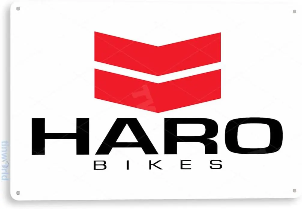 Tinworld Tin Sign HARO Bikes Bike Shop Store Metal Decor Garage Cave B080