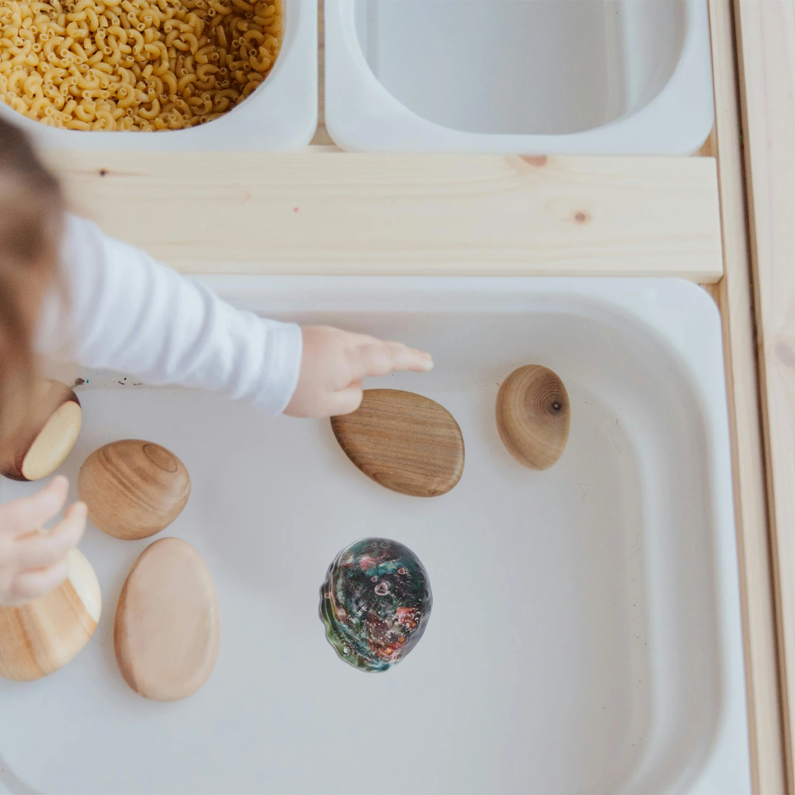 4 Uds. Juguete falso de concha de abulón de agua para bromas y trucos para niños