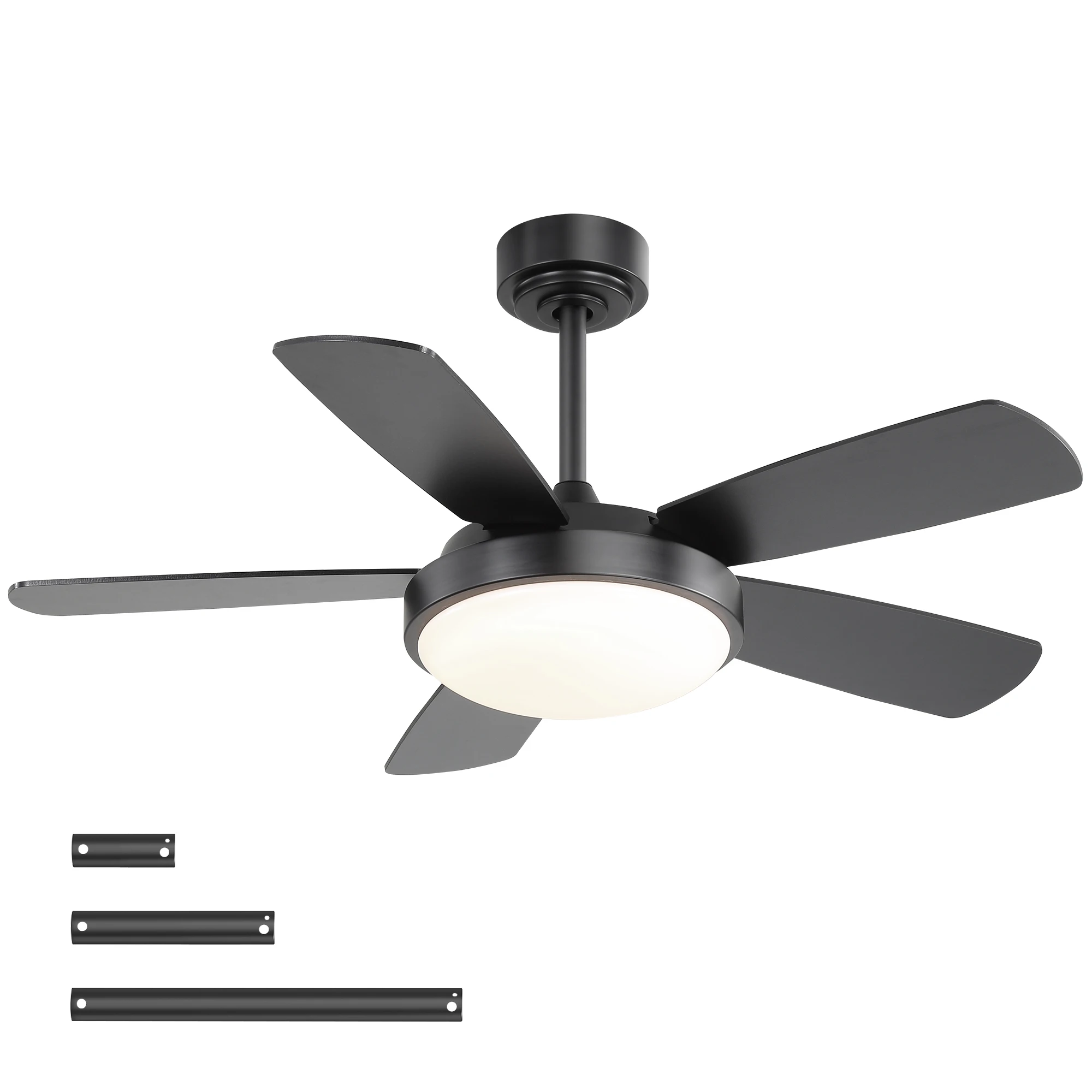 Sofucor New Design 42-inch DC Ceiling Fans With Remote Control  With 3-Modes LED