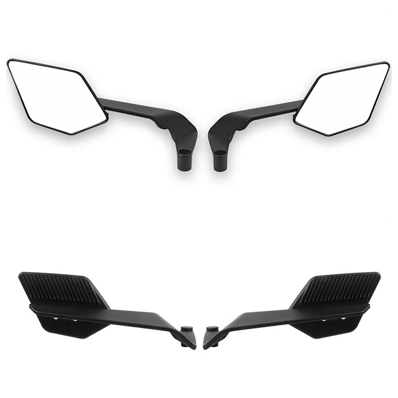 لياماها MT09 MT-09 FJ09 FZ09 جديد مرآة الرؤية الخلفية دراجة نارية الثابتة الجناح المرايا الشبح قابل للتعديل مرآة تدوير المرايا الجانبية