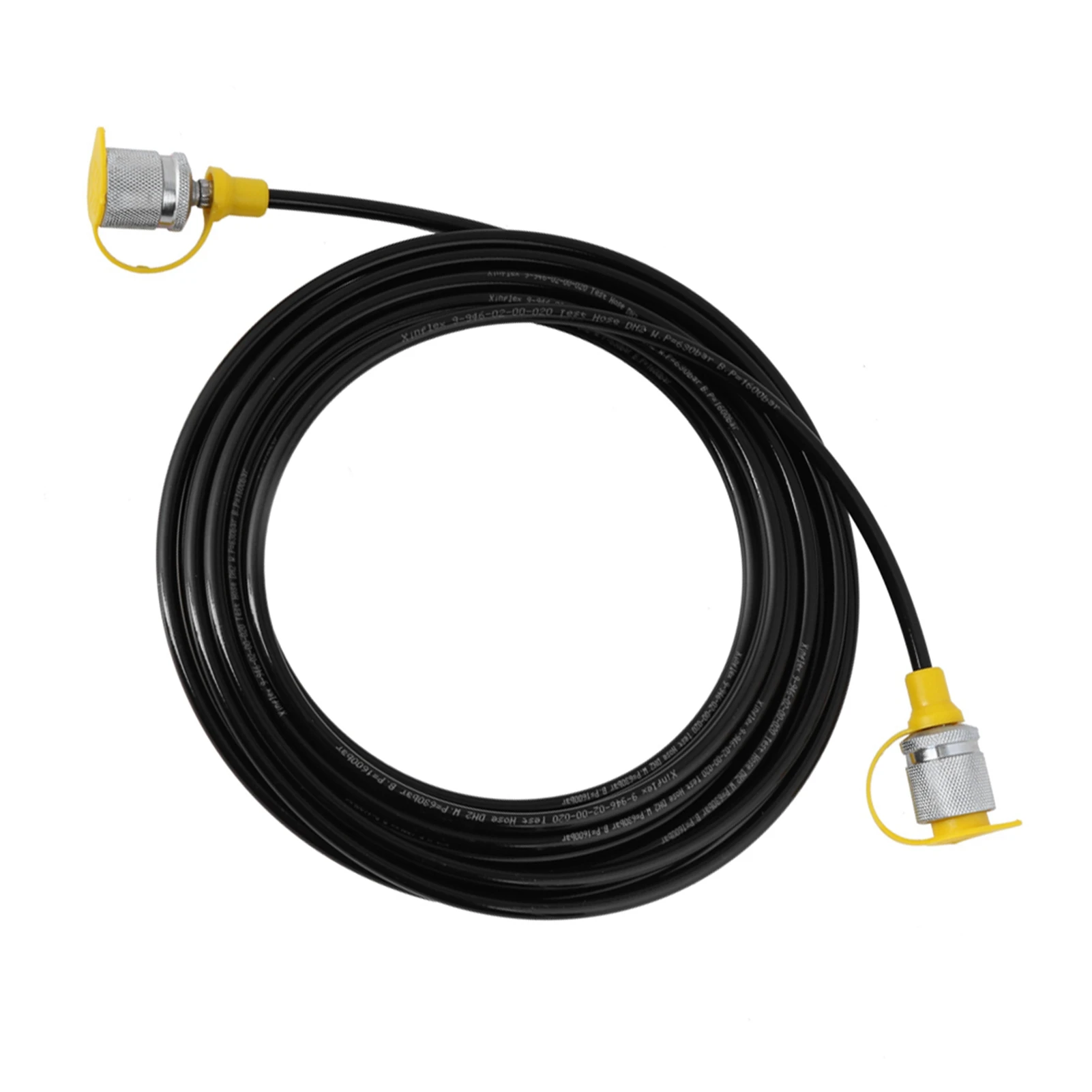 Picture 5: Hydraulic Pressure Test Hose 64MPa Hydraulic Pressure Test Hose 5.0M/16.4FT M16-M16 Female Liquid Black