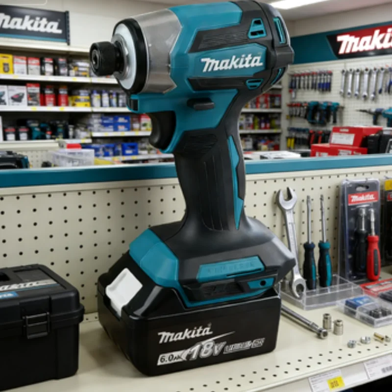 

Макита Бесщеточный электрический шуруповерт DTD173 для авторемонта, ударный, 220 Н·м