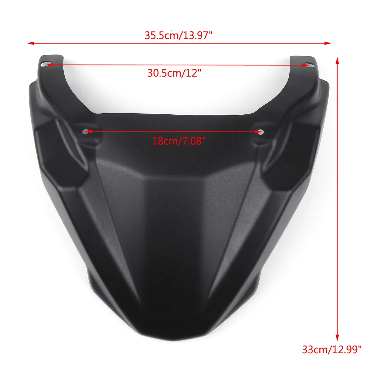 FJ09 becco naso cono estensione copertura parafango ruota anteriore per Yamaha MT-09 MT 09 Tracer 900 GT MT FJ 09 2015 16 17 2018 2019 carbonio