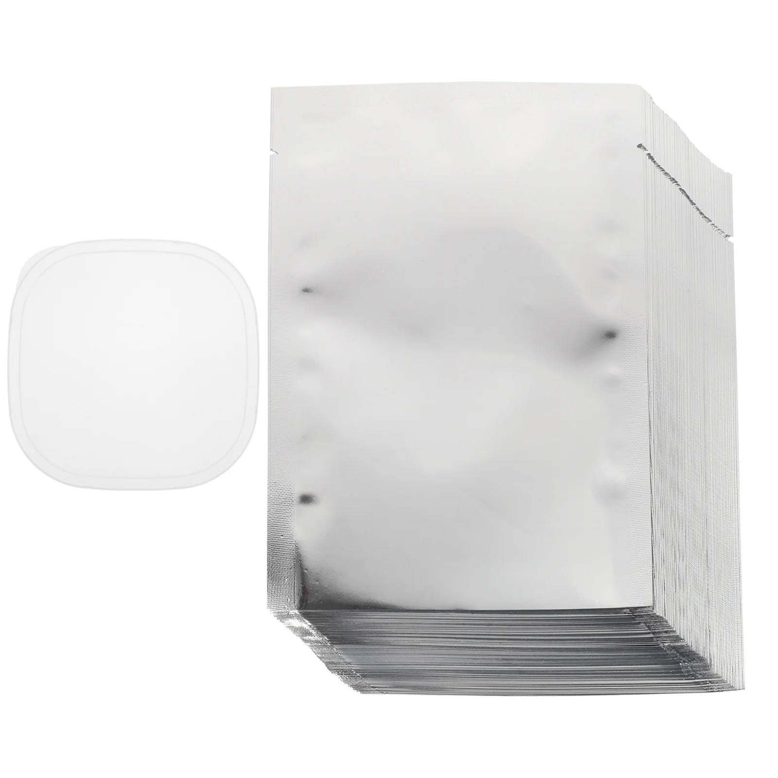 

100pcs Vacuum Bag Aluminum Foil For Food Storage Snack Packaging Vacuum Sealer Bags Food Preservation Bag Household Sealer Bags