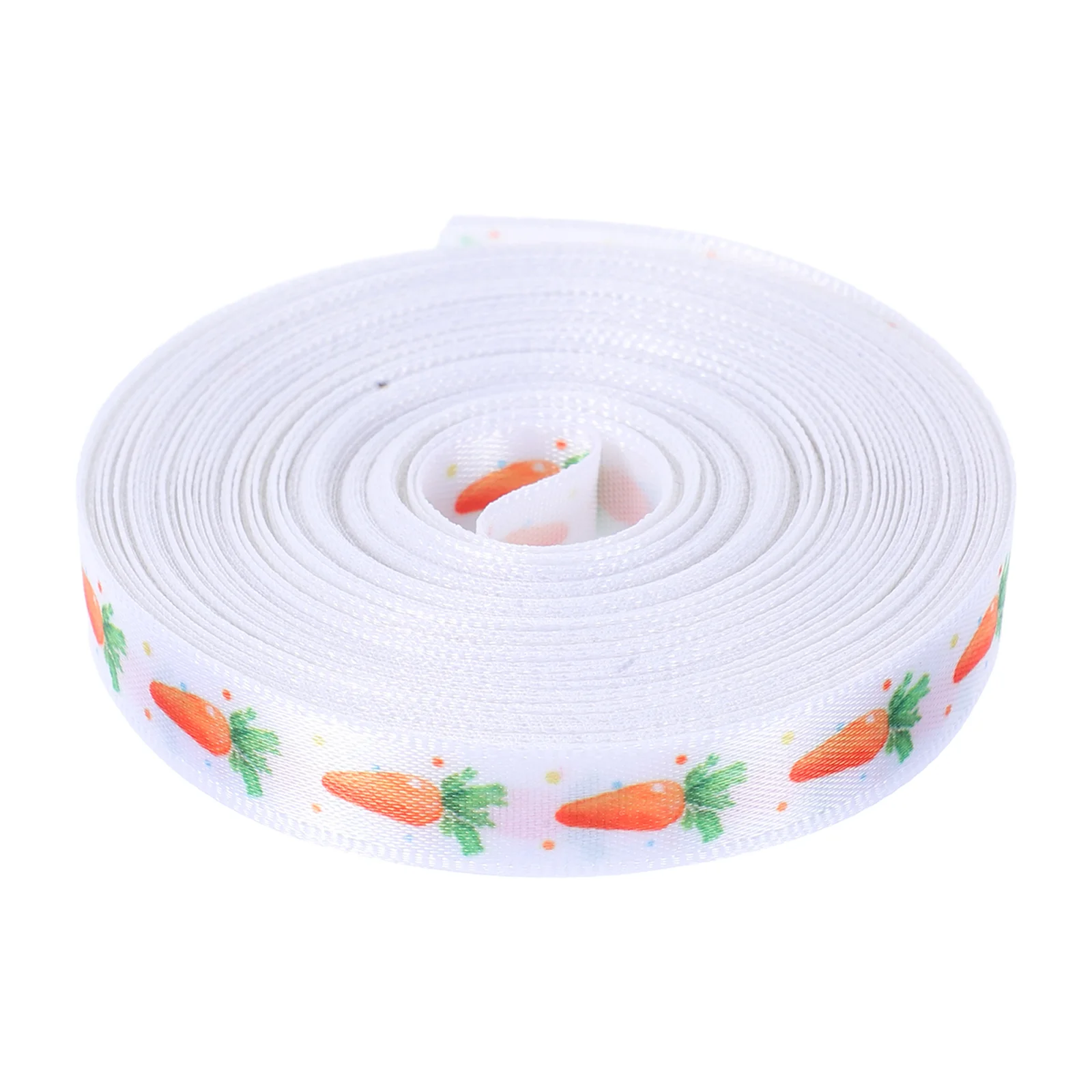 Decorative Egg Ribbon Easter Spring Gift for Crafts White Bunny Rabbit Grosgrain