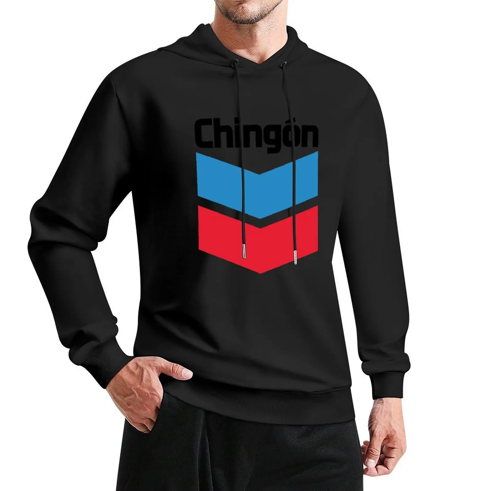 Chingon Pullover Hoodie autumn men's sweat-shirt set male clothes men hoodie