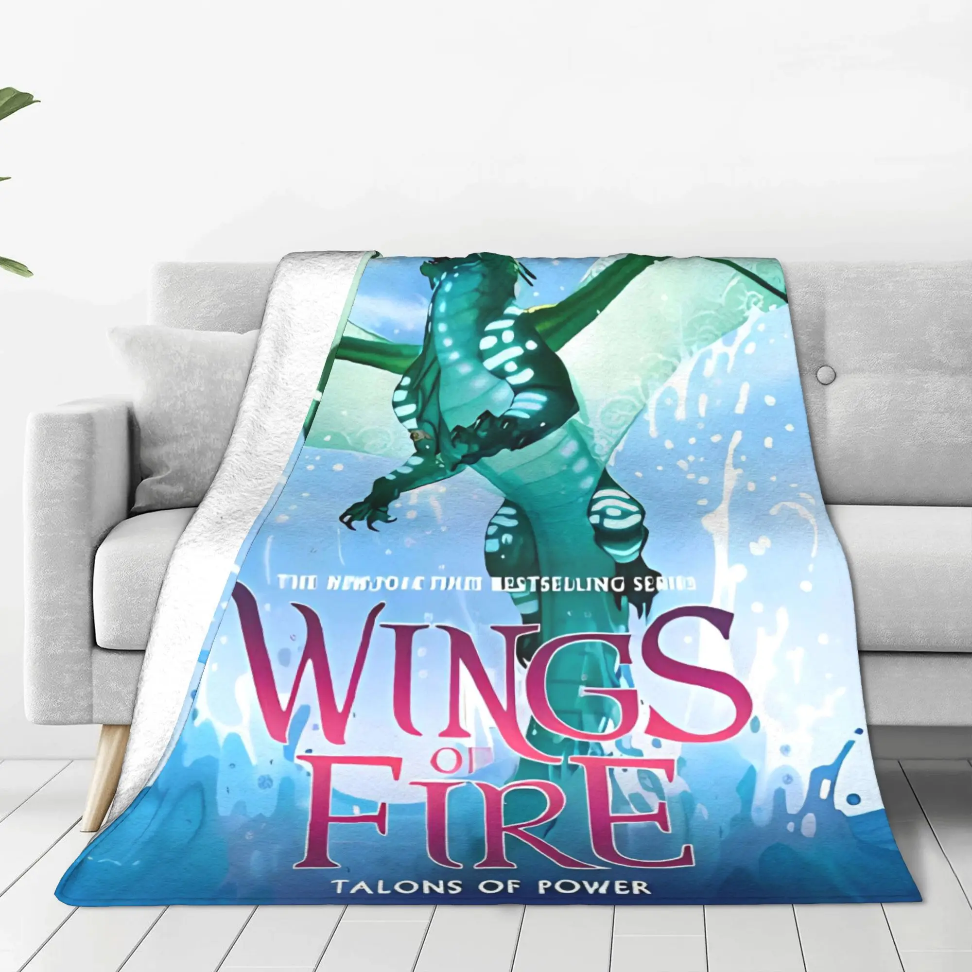 

Одеяло с крылом огня, теплое мягкое графическое плюшевое постельное белье, пледы для детей, взрослых, диван, кресло, диван-кровать, фланелевое покрывало, покрывало для кровати