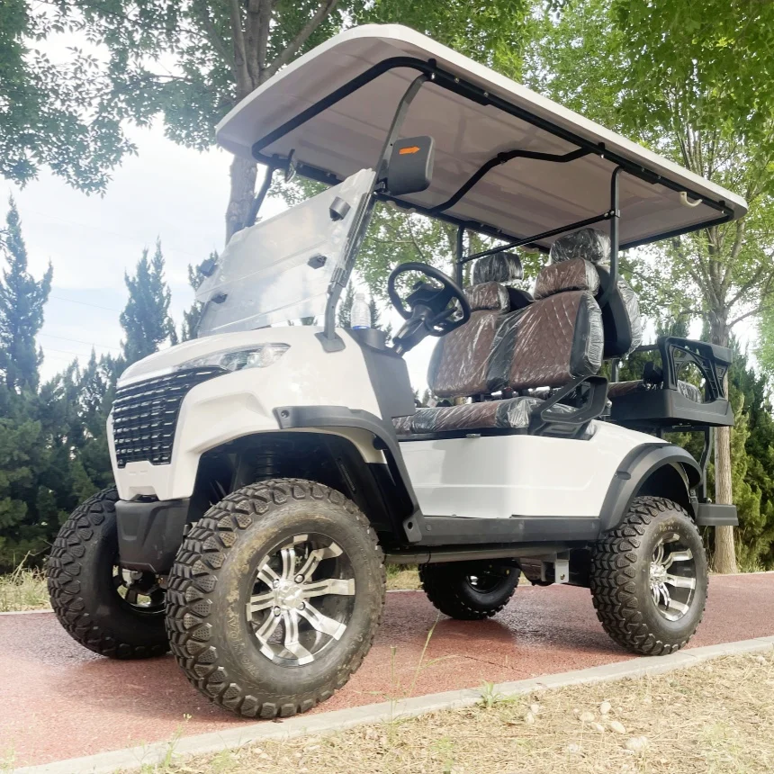 

Manufacturer Customizable Hot Selling Lithium Electric Golf Cart With Waterproof Speaker Touch Screen Multi Media Electric Bike
