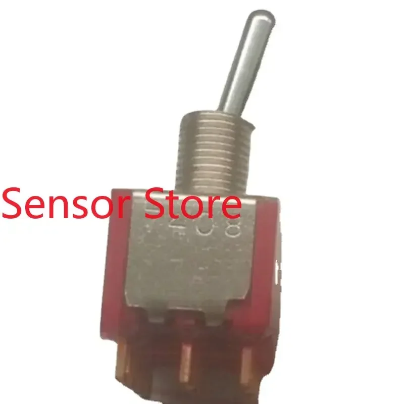 10PCS 7408 Gold-plated Four Pole Double Throw 12 Pin 2-speed Self Resetting Power Supply Shake Head Switch