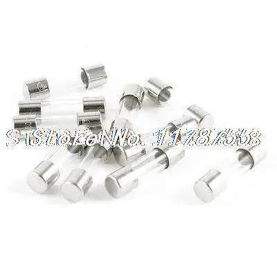 10pcs Quick Fast Blow 5x20mm Glass Tube Fuses 250V 80mA