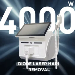 3000w Soprano 2024 Laser New Black Ice Platinum System chłodzenia Pielęgnacja skóry 808nm Laser diodowy Maszyna do usuwania włosów 3-Wave