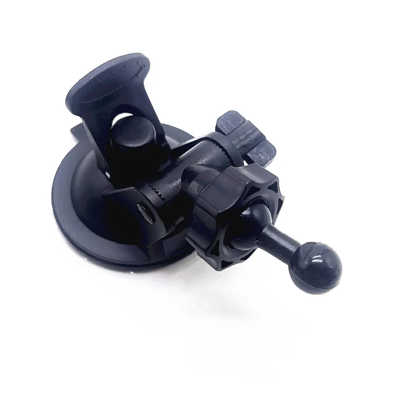 Soporte de ventosa de 68mm con doble bola de 13mm-16mm para montaje MIO Mivue 618 grabadora DVR de coche soporte de cámara Dashcam