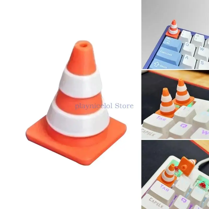 アイスクリームコーン樹脂キーキャップゲームやオフィスの個性キーボード設定にユニークなタイピングファンE8BAを強化