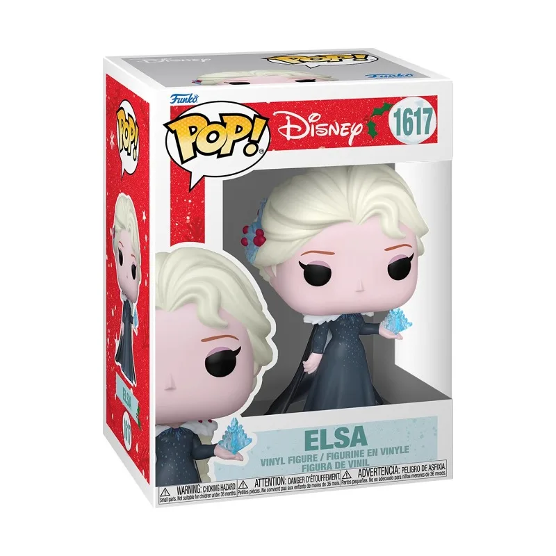 Edición genuina FUNKO POP 《Disney Frozen Princess Elsa 》 acción de Anime decoración de escritorio ornamento modelo juguetes modelo coleccionable