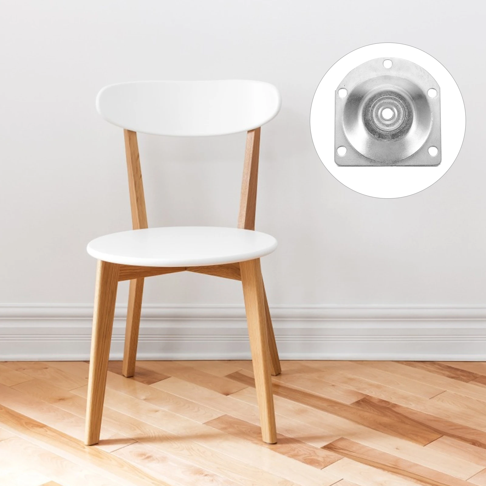 

8pcs 12 Degree Angled Furniture Leg Mounting Plates Strong Metal Attachment Plates For Table Chairs Benches Dressers